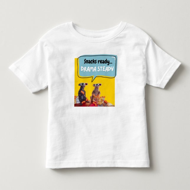 Snacks-Redo, Drama Steady T Shirt (Framsida)