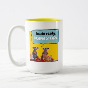 Snacks-Redo, Drama Steady Två-Tonad Mugg