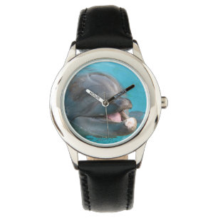 Snacksalig delfin armbandsur