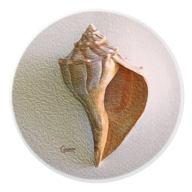 Snäckskal 2 R - knopp (Framsidan)