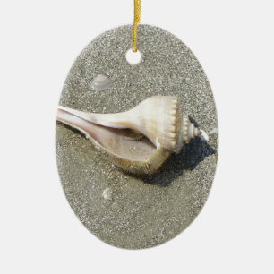 Snäckskal Julgransprydnad Keramik