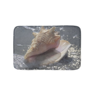 Snäckskal på ön för strand Sanibel, Florida Badrumsmatta