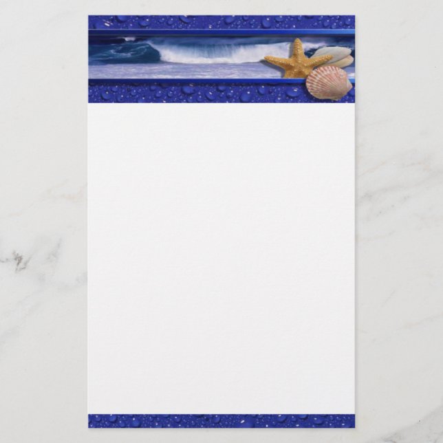Snäckskalbrevpapper Brevpapper (Framsida)