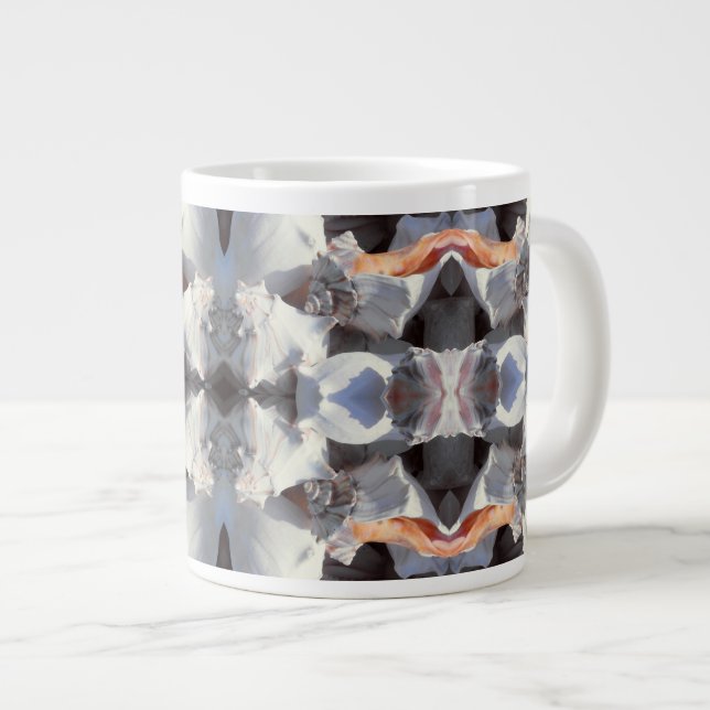 Snäckskalsmönster Jumbo Mugg (Framsida höger)