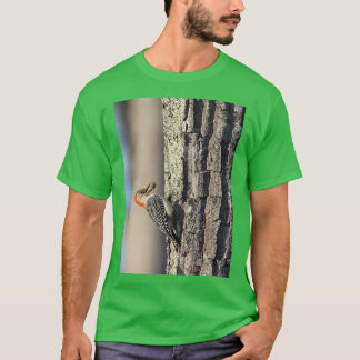 Snacktid för träpecker t shirt