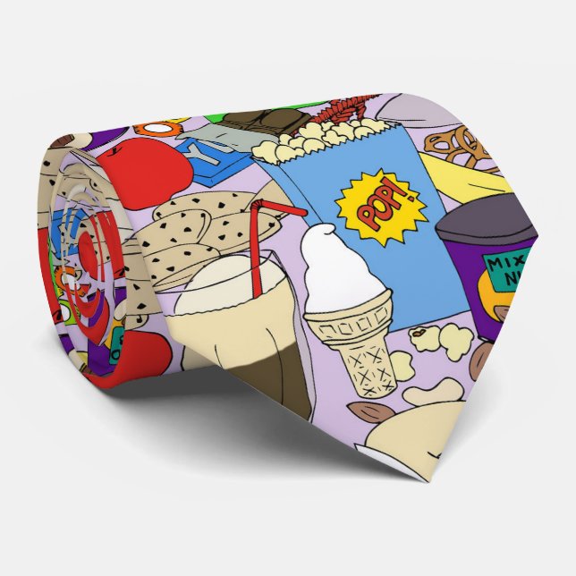 Snacktime lila tie slips (Rullad)