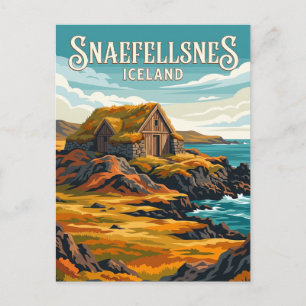 Snaefellsnes-halvön Island Vykort