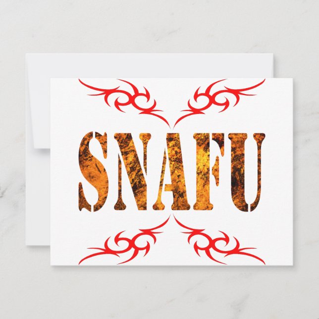 SNAFU (Framsida)