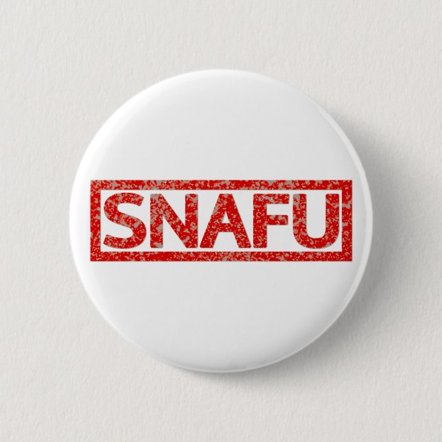 Snafu frimärke knapp (Framsida)