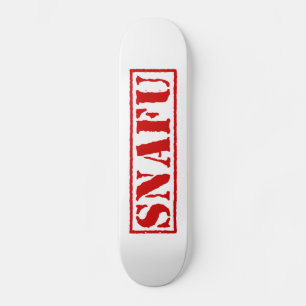 SNAFU MINI SKATEBOARD BRÄDA 18,5 CM