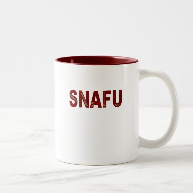 SNAFU Två-Tonad MUGG (Höger)