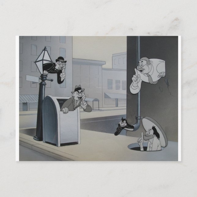 Snafus spioner vykort (Framsida)