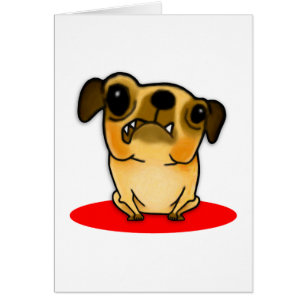 Snaggle tandmops hälsningskort