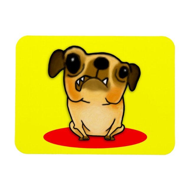 Snaggle tandmops magnet (Horisontell)