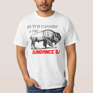 Snaggning Cassidy och den Sundance DJ skjortan Tee