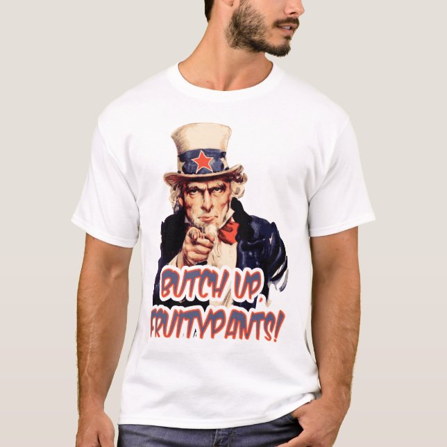 Snaggning upp, FruityPants! T-shirt (Framsida)