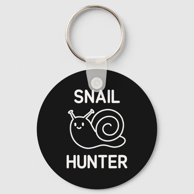Snail Hunter, Funny, Jokes, Sarcastic  Nyckelring (Framsida)