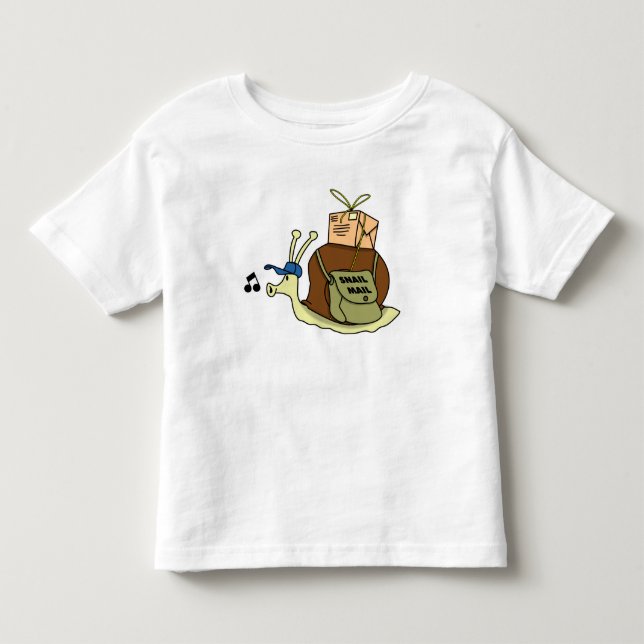 Snail Mail Toddler Twofer T-Shirt (Framsida)