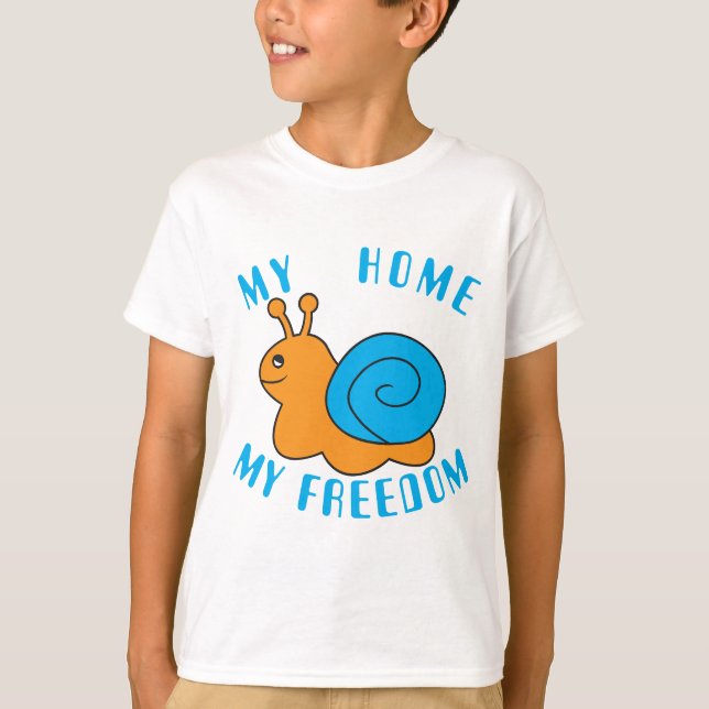 Snail T Shirt (Framsida)