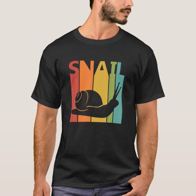 Snail , Wild Animal Snail T Christmas Gift T Shirt (Framsida)