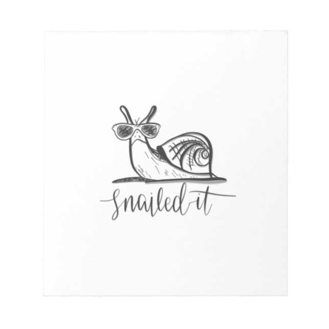 Snailed Anteckningsblock (Framsida)