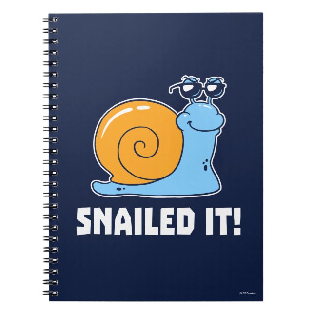 Snailed Anteckningsbok (Framsidan)