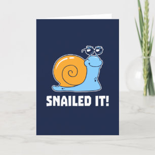 Snailed det kort