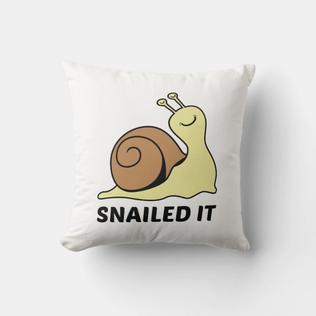 Snailed Kudde (Framsida)