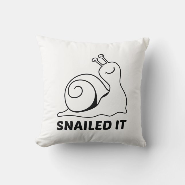 Snailed Kudde (Framsida)