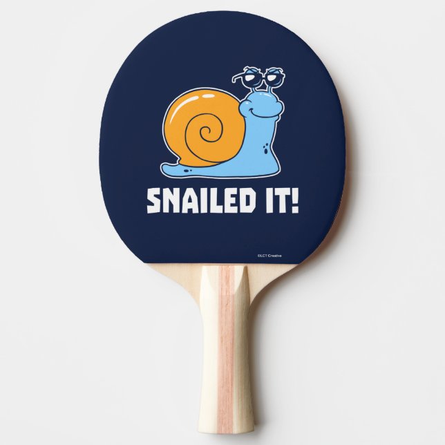 Snailed Pingisracket (Framsidan)