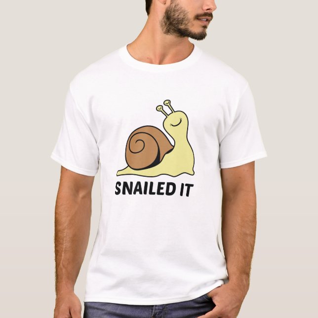 Snailed T Shirt (Framsida)