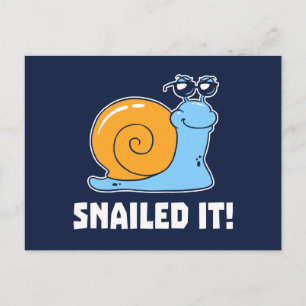 Snailed Vykort