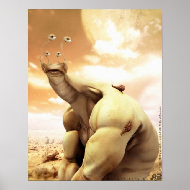 Snailmaster Poster (Framsidan)