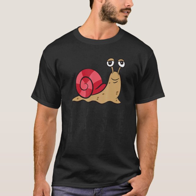 Snails Are Awesome I'm Awesome Therefore I'm a Sna T Shirt (Framsida)