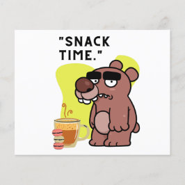 SNAK TIME!- ANIMAL-FUNNY- COFFEE-COOKIES