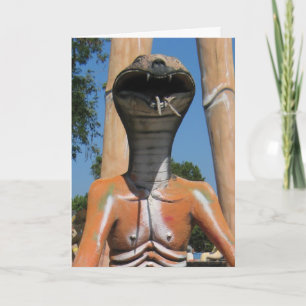 Snake AKA Cobra Head ... Buddhistiska helvetet Kort