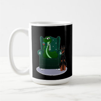 Snake and Hund Kaffemugg