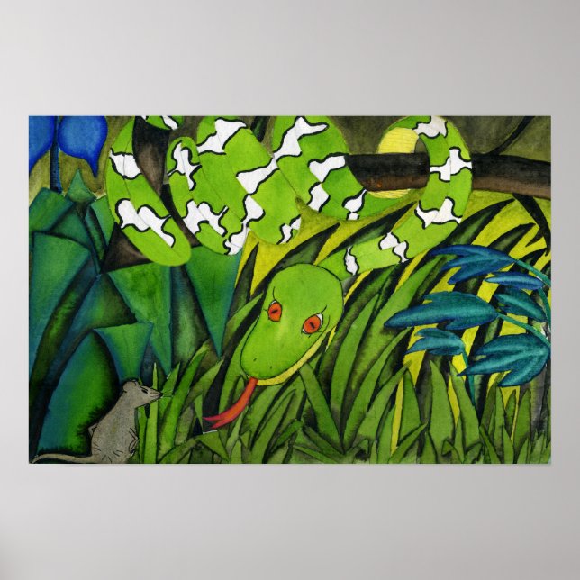 Snake and Råtta Poster (Framsidan)