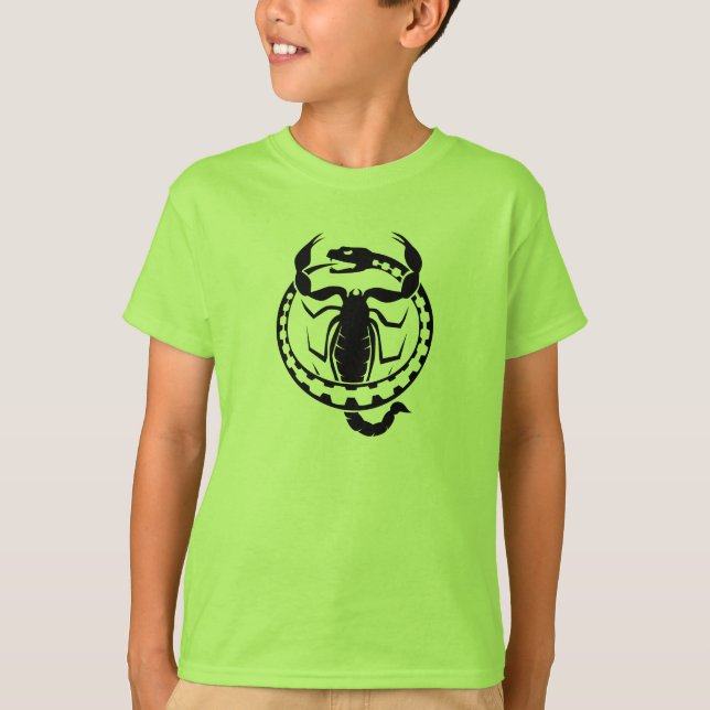 Snake and Scorpion T Shirt (Framsida)