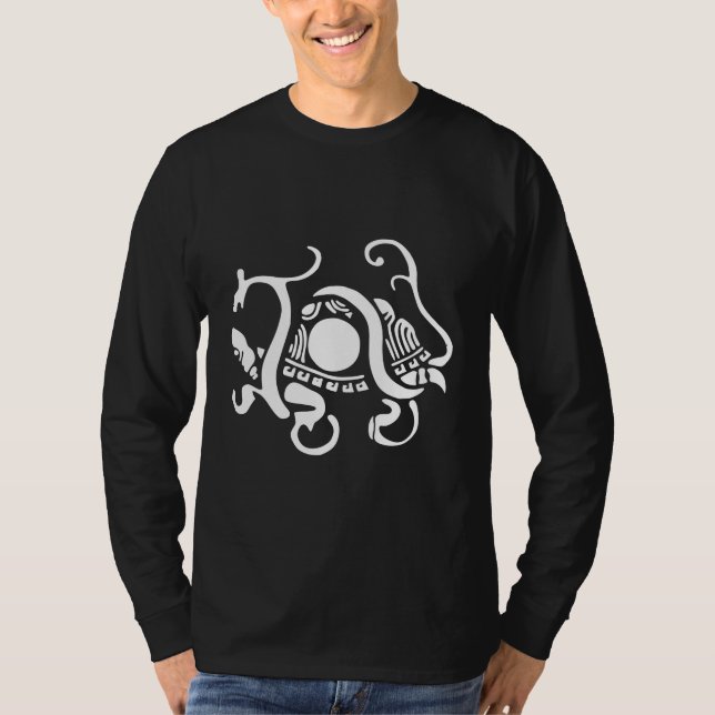 Snake and Turtle T-Shirt - Large Logotyp (Framsida)