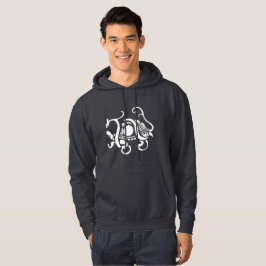Snake and Turtle T-Shirt - Large Logotyp Hoodie