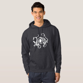 Snake and Turtle T-Shirt - Large Logotyp Hoodie