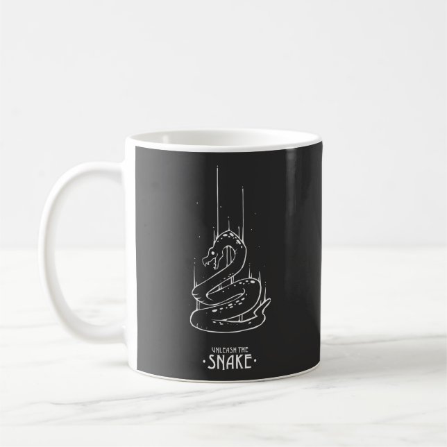 SNAKE ANIMAL LINE UNLEASH SNAKE KAFFEMUGG (Vänster)