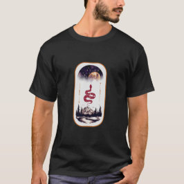 Snake Art T Shirt