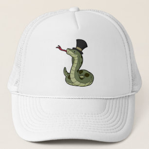 Snake as gentleman & Hat Keps