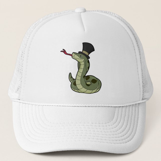 Snake as gentleman & Hat Keps (Framsida)