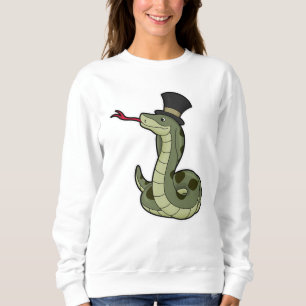 Snake as gentleman & Hat T Shirt