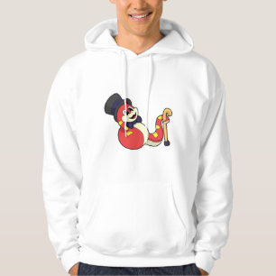Snake as som Groom med Hat Hoodie