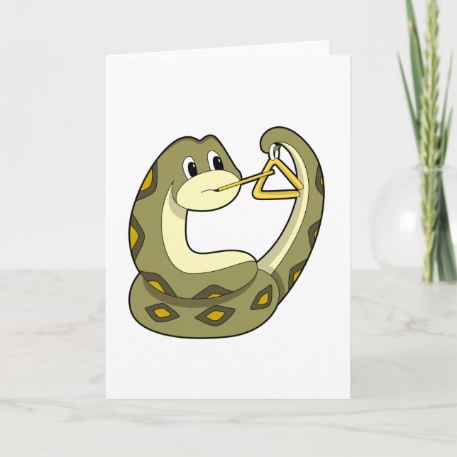 Snake at Music with Triangle.PNG Kort (Framsida)