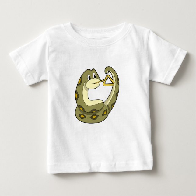 Snake at Music with Triangle.PNG T Shirt (Framsida)